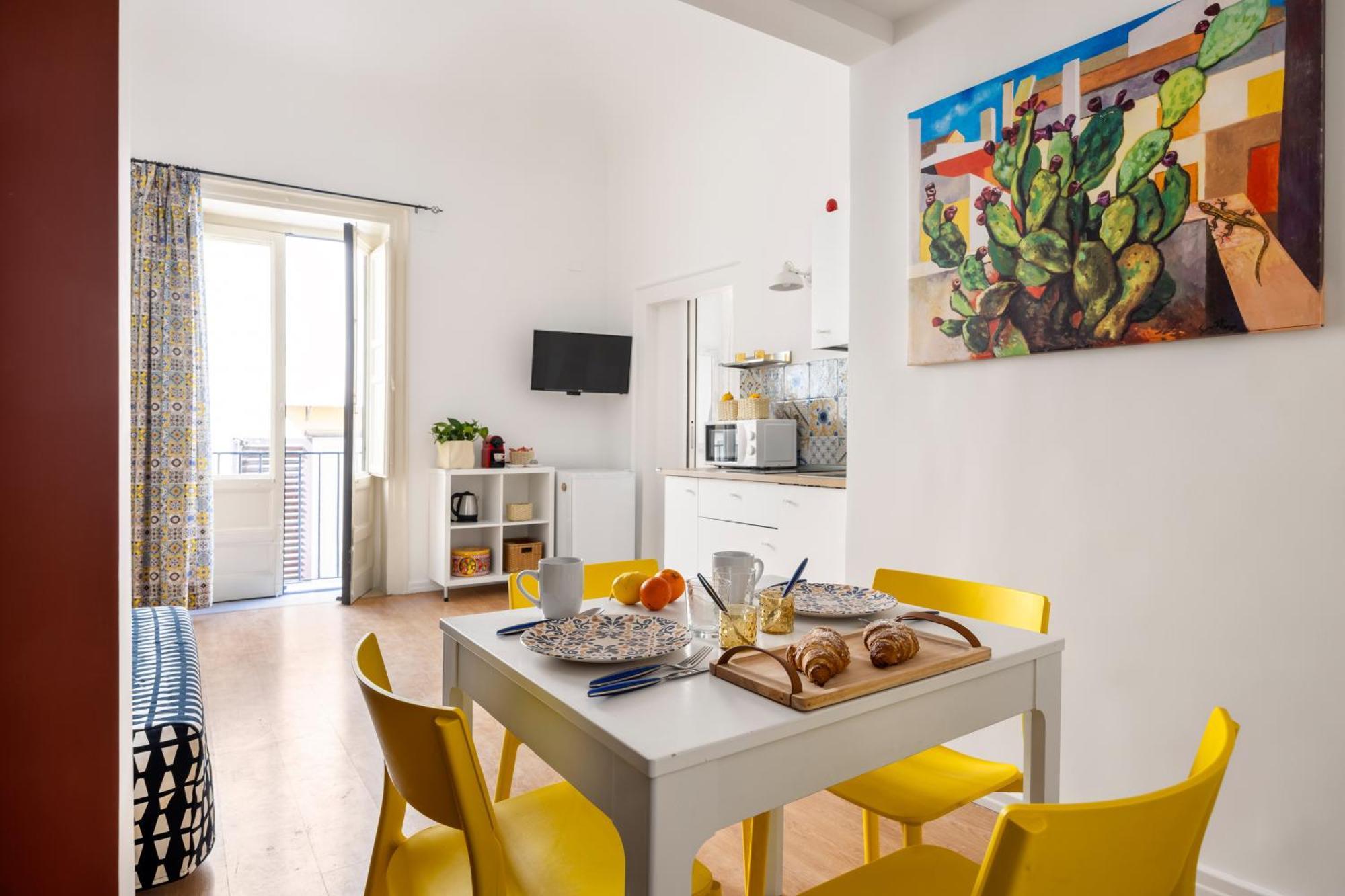 Agata E Rosalia 2 Bedroom Flat At The Quattro Canti Palermo Esterno foto